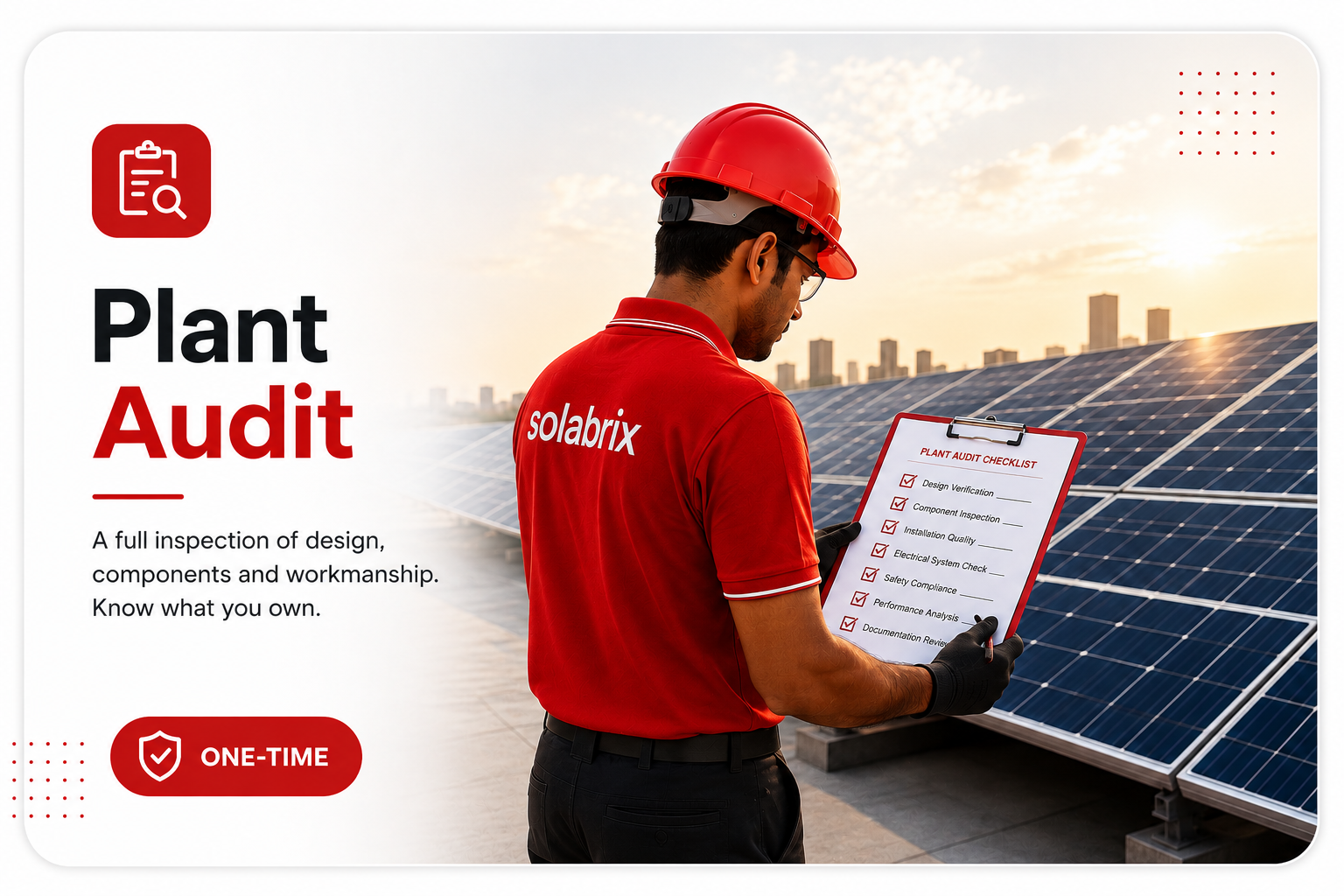 Plant audit — one-time