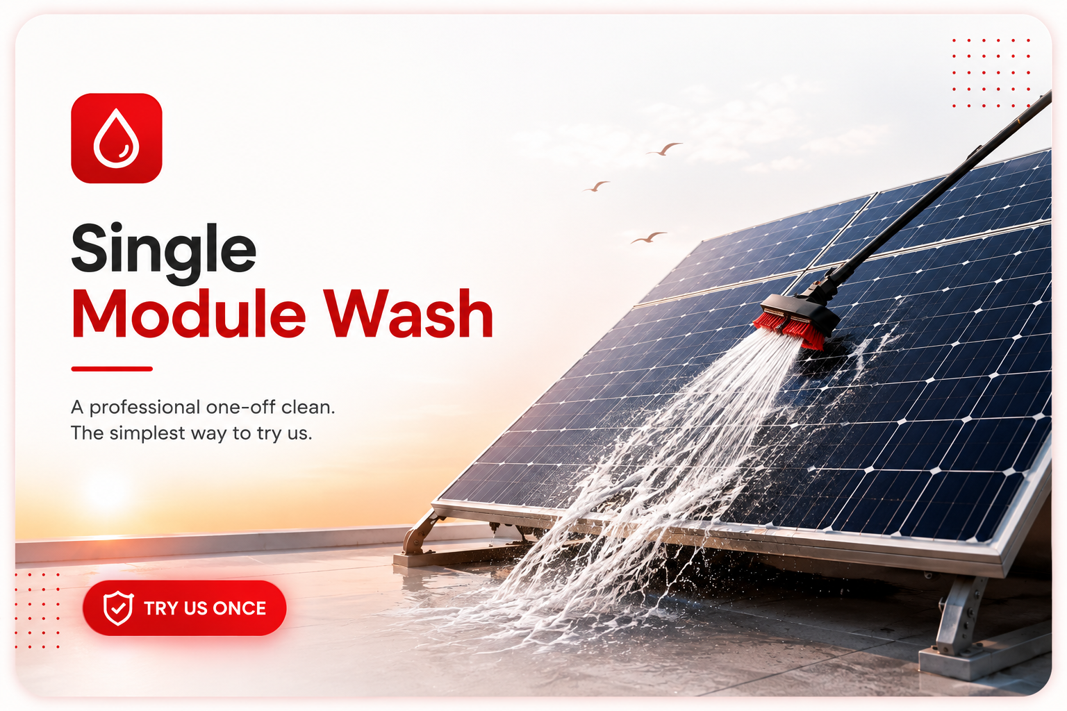 Single module wash — try us once